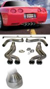 1997-2004 C5 Corvette SLP Loudmouth Exhaust System